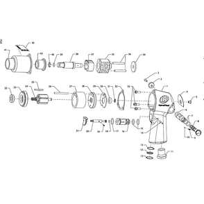 Diagram Diagram and Parts List for IR212A  Ingersoll Rand Wrench